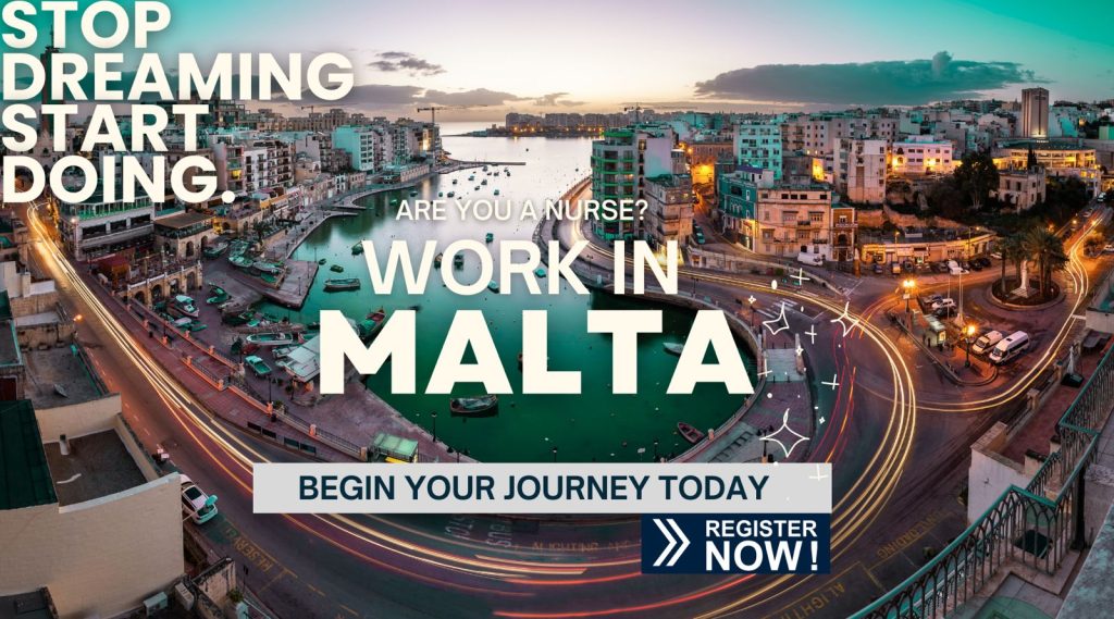Become a Registered Nurse in Malta & Earn Salary upto €54,016 per year